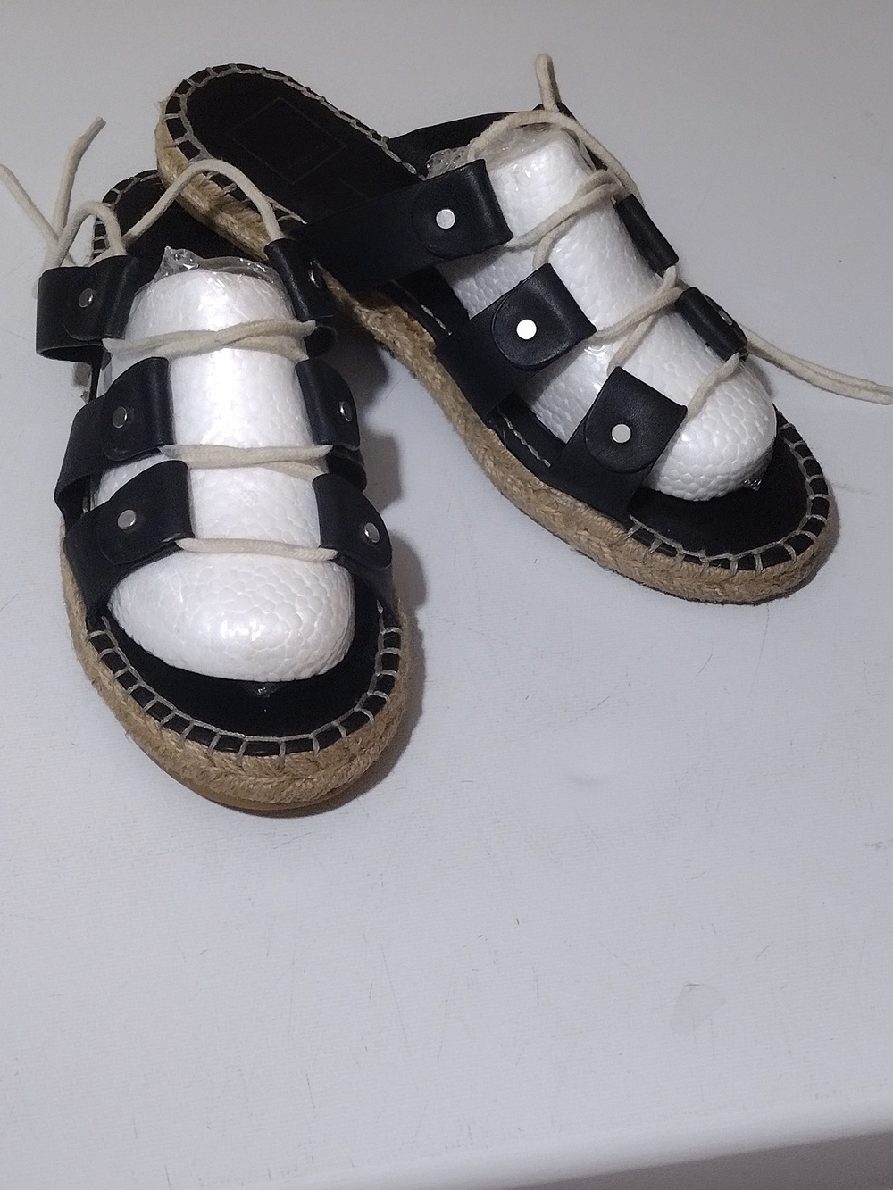 Size 9 Dolce Vita Vana espadrille Sandals - Black